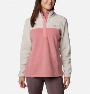 Grey Women Columbia Benton Springs™ Half Snap Pullover | 35773902