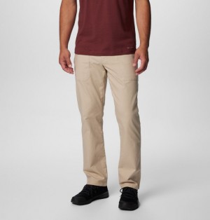 Khaki Men Columbia Flex Roc™ Utility Pants | 36582474