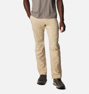 Khaki Men Columbia Silver Ridge™ Utility Walking Hiking Pants | 8946350