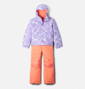 Lavender Boys's Columbia Toddlers' Buga™ II Waterproof Snow Sets | 20827598