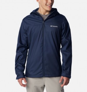 Navy Men Columbia Inner Limits™ IV Waterproof Jackets | 69918015