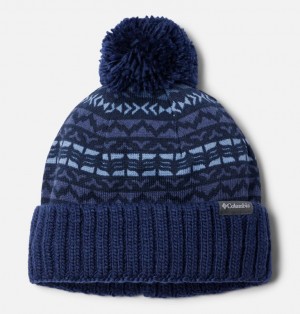 Navy Men Columbia Sweater Weather™ Pom Beanie | 72171220