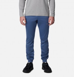 Navy Men Columbia Tech™ Fleece Pants | 18911238