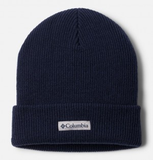 Navy Men Columbia Whirlibird Cuffed Beanie | 89678764