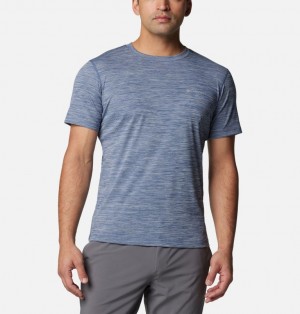 Navy Men Columbia Zero Rules™ Technical T Shirts | 99187444