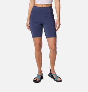 Navy Women Columbia Boundless Trek™ Half Tight | 12984125