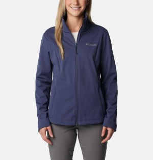 Navy Women Columbia Malta Springs™ Softshell Hiking Jackets | 62884494