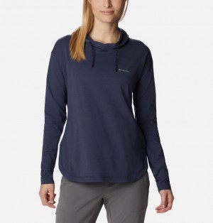 Navy Women Columbia Sun Trek™ Hoodie | 69778617