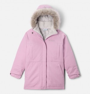 Pink Girls's Columbia Boundary Bay™ Down Waterproof Parka | 67106919