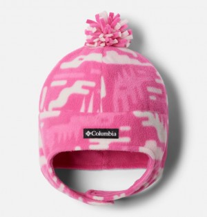 Pink Girls's Columbia Frosty Trail™ II Earflap Beanie | 14014654