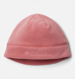 Pink Men Columbia Fast Trek™ II Fleece Beanie | 34449794