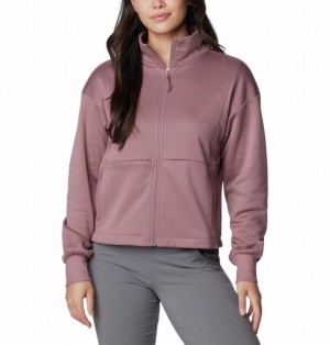 Pink Women Columbia Boundless Trek™ Technical Fleece Jackets | 73266026