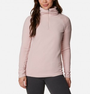 Pink Women Columbia Glacial™ IV Half Zip Fleece | 4553545