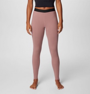 Pink Women Columbia Omni-Heat™ Midweight Baselayer Tight | 37775388