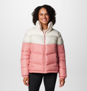 Pink Women Columbia Puffect™ II Colourblock Puffer Jacket | 29127086