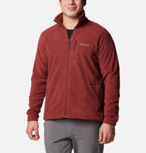 Red Men Columbia Fast Trek™ II Fleece Jackets | 89461291