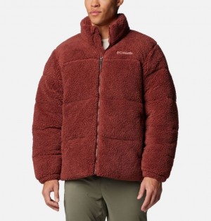 Red Men Columbia Puffect™ II Sherpa Puffer Jacket | 86678490