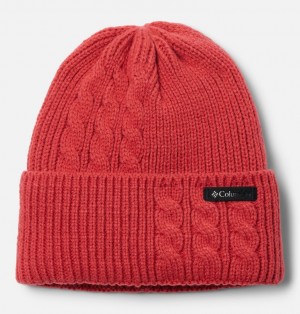 Red Women Columbia Agate Pass™ Cable Knit Beanie | 72866654