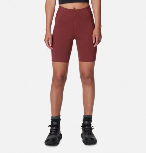 Red Women Columbia Boundless Trek™ Half Tight | 47158974