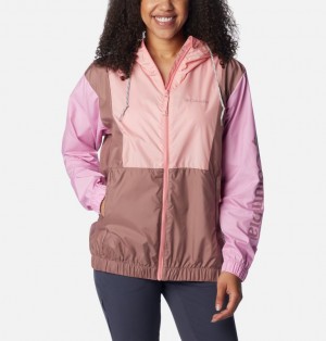 Rose Women Columbia Lily Basin™ Colorblock Windbreaker | 4646142