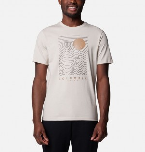 White Men Columbia CSC™ Seasonal Logo T Shirts | 91102064