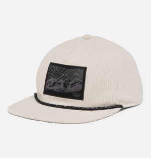 White Men Columbia Packsaddle™ Corduroy Snap Back Caps | 44265184