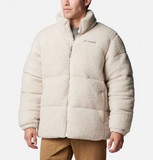 White Men Columbia Puffect™ II Sherpa Puffer Jacket | 93114547