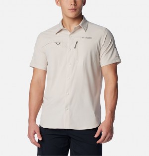 White Men Columbia Summit Valley™ Short Sleeve Technical Shirts | 25020743