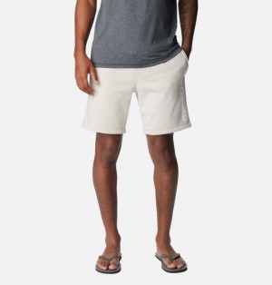 White Men Columbia Trek™ Fleece Shorts | 7142378