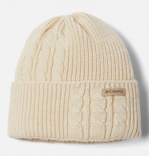 White Women Columbia Agate Pass™ Cable Knit Beanie | 58844452