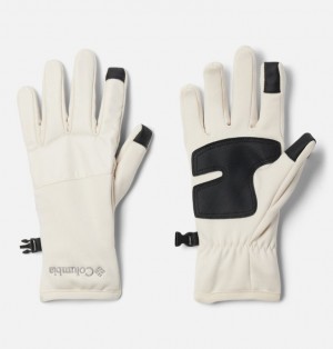 White Women Columbia Cloudcap™ II Omni-Heat™ Gloves | 78732767