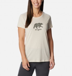 White Women Columbia Daisy Days™ Graphic T Shirts | 5888274