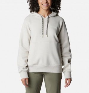 White Women Columbia Marble Canyon™ Heavyweight Hoodie | 48408768