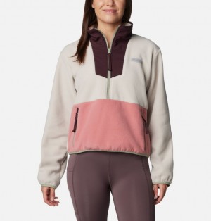 White Women Columbia Sequoia Grove™ Half Zip Fleece | 14651775