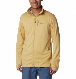 Yellow Men Columbia Park View™ Fleece Jackets | 12650109