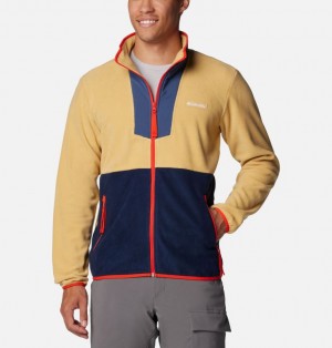 Yellow Men Columbia Sequoia Grove™ Fleece Jackets | 98846580