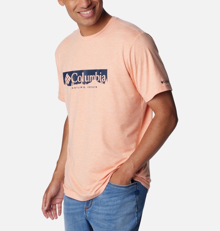 Apricot Men Columbia Kwick Hike™ Technical T Shirts | 87433425