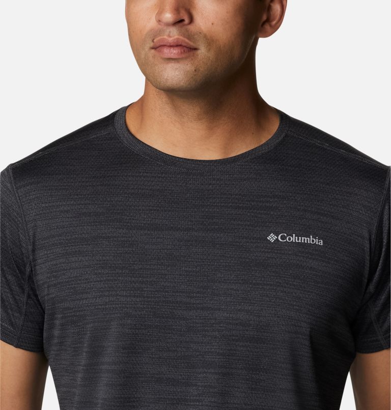 Black Men Columbia Alpine Chill™ Zero Technical T Shirts | 21582919