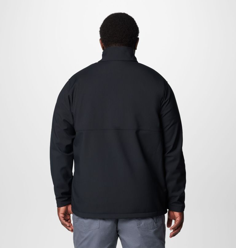 Black Men Columbia Ascender™ Softshell Extended Size Jackets | 18176093