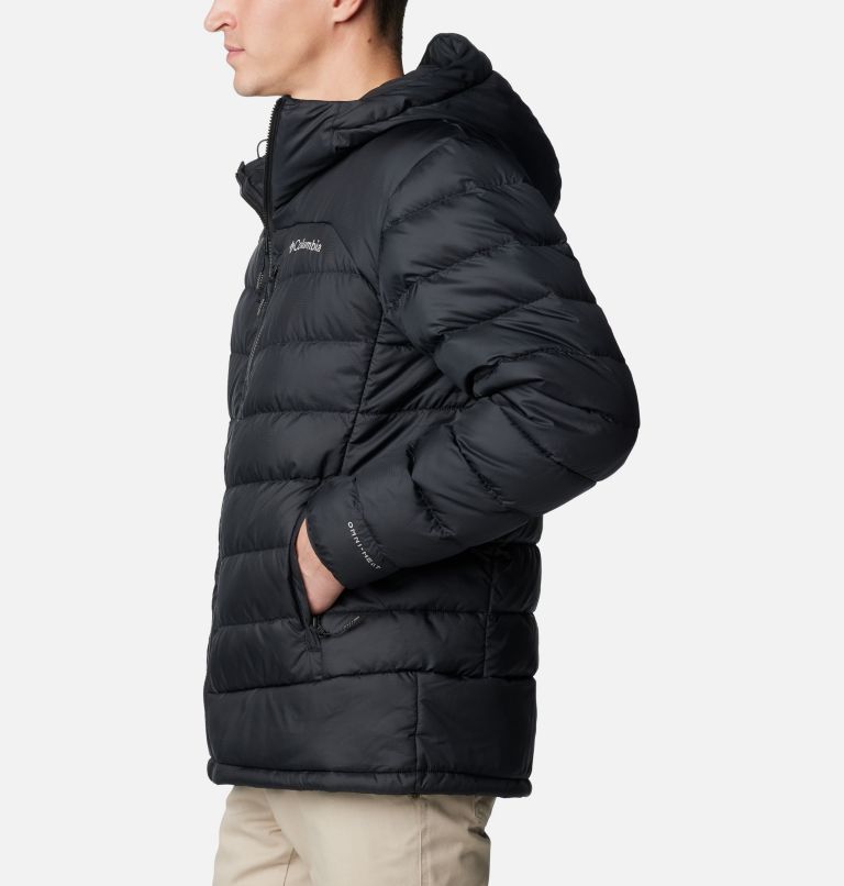 Black Men Columbia Autumn Park™ II Hooded Puffer Jacket | 51387367