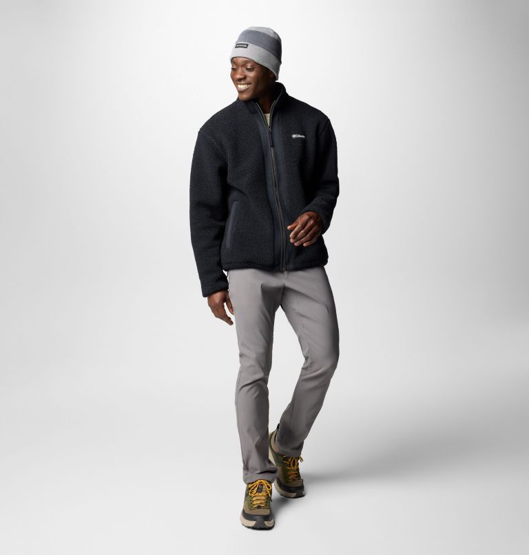 Black Men Columbia Black Mesa™ Boucle Fleece Jackets | 55979255