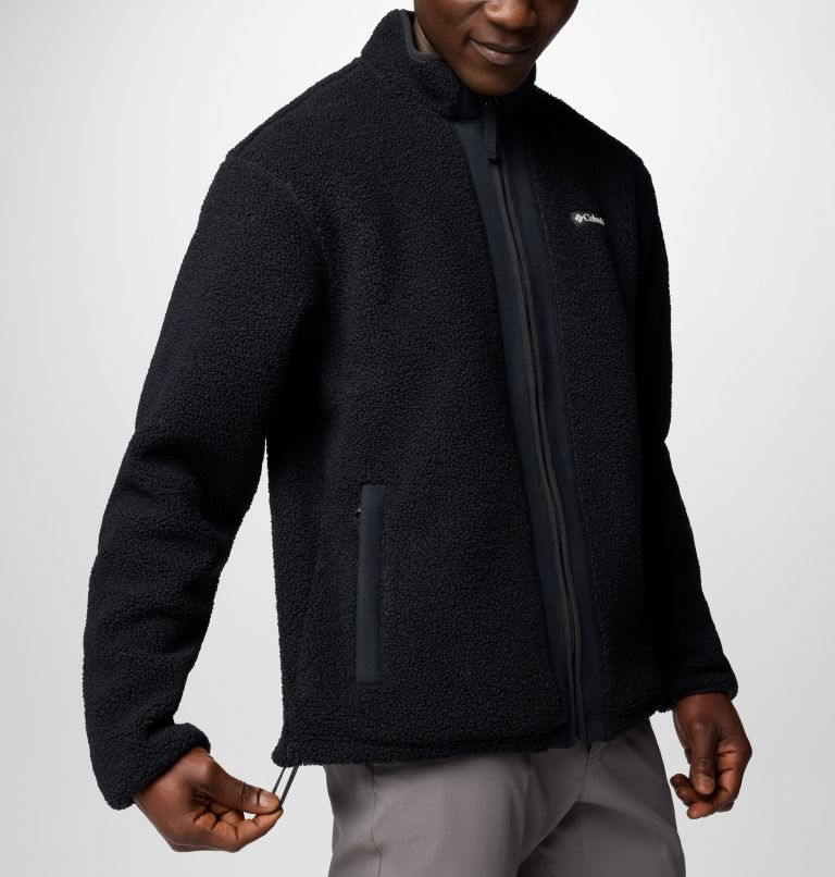 Black Men Columbia Black Mesa™ Boucle Fleece Jackets | 55979255