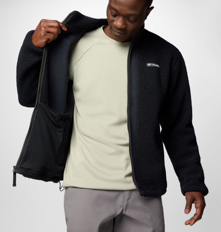 Black Men Columbia Black Mesa™ Boucle Fleece Jackets | 55979255