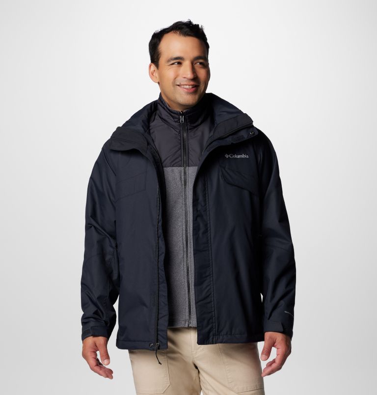 Black Men Columbia Bugaboo™ III 3-in-1 Waterproof Jackets | 98582489