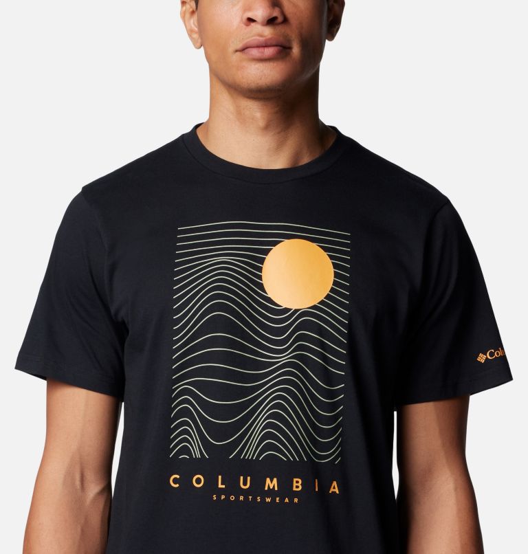 Black Men Columbia CSC™ Seasonal Logo T Shirts | 87893194