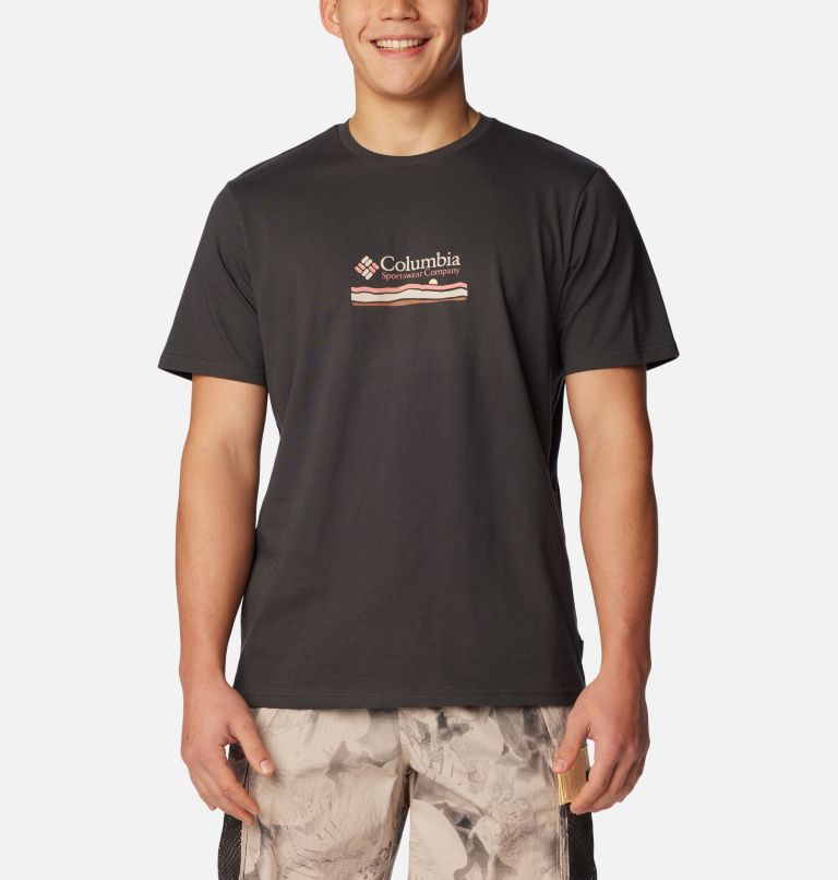 Black Men Columbia Explorers Canyon™ Back Graphic T Shirts | 32767819