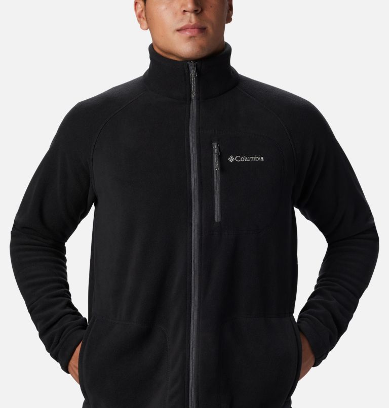 Black Men Columbia Fast Trek™ II Fleece Jackets | 104461