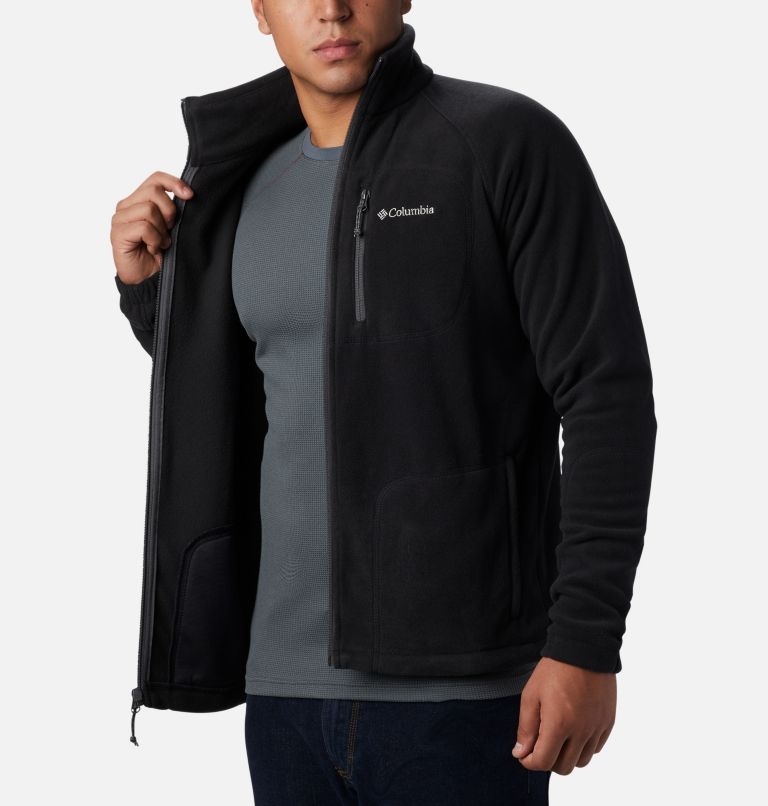 Black Men Columbia Fast Trek™ II Fleece Jackets | 104461