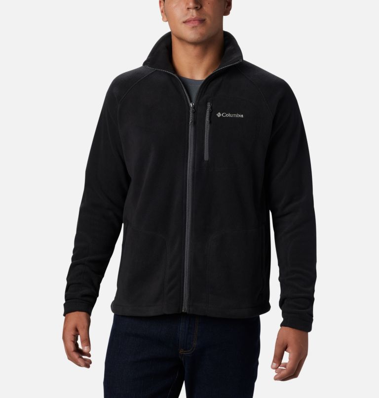 Black Men Columbia Fast Trek™ II Fleece Jackets | 104461