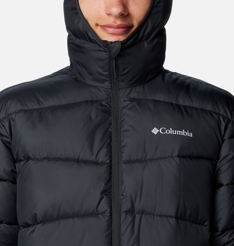 Black Men Columbia Fivemile Butte™ II Hooded Puffer Jacket | 68598374